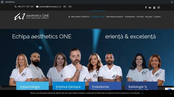 Dr Ionescu -Clinica- Aesthetics ONE - aesthetics ONE by Dr. Ionescu