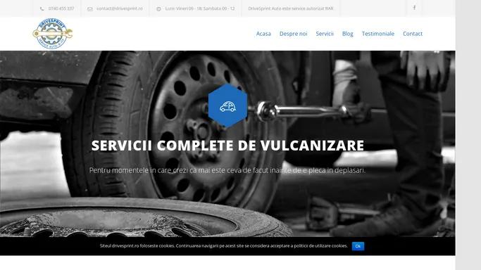 DriveSprint - Service auto - vulcanizare - ITP - Incarcare freon