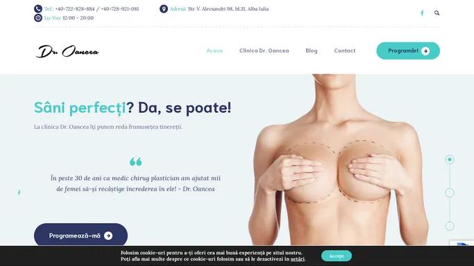 Clinica estetica Doctor Oancea – Peste 35 ani de experienta medicala si peste 15.000 pacienti tratati