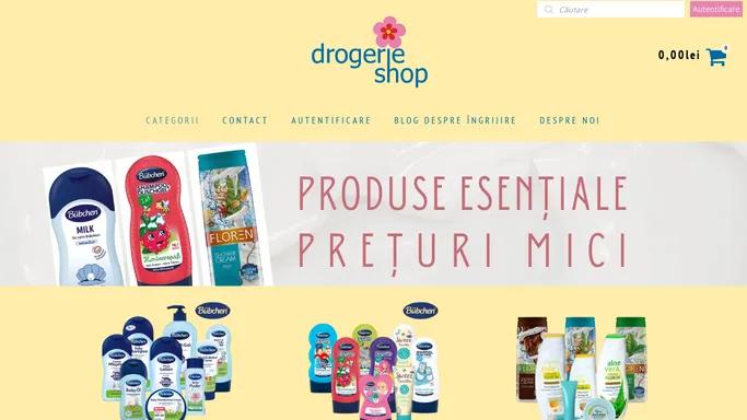 Produse Cosmetice, Ingrijire & Igiena ❤️ DrogerieShop