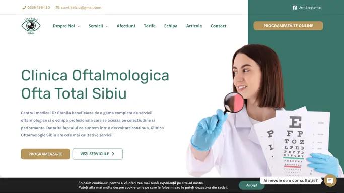 Clinica Oftalmologica Sibiu | Clinica Ofta Total