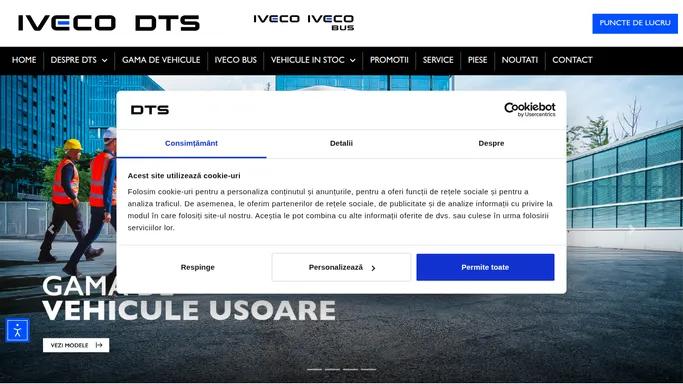 DTS - Dealer Iveco in Romania | Camioane si autoutilitare Iveco
