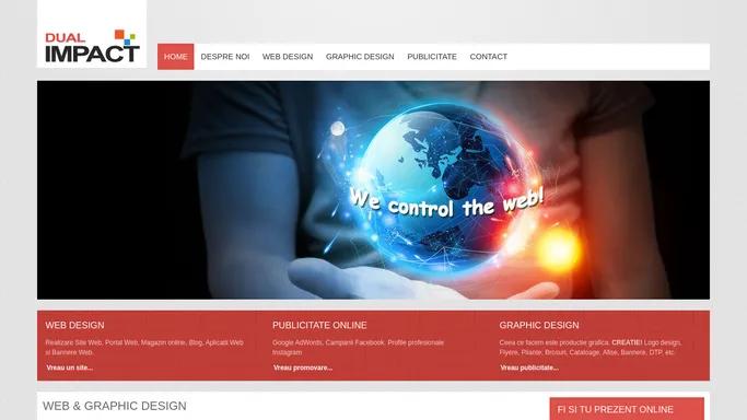 Publicitate Online│Web Design│SEO - Dual Impact