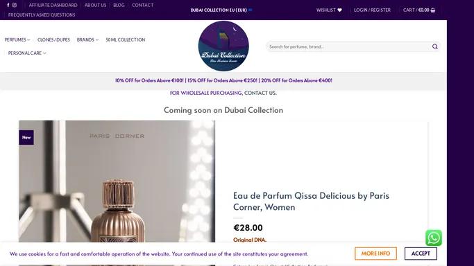 Online Shop - Dubai Collection Perfumery