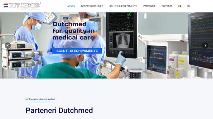 Dutchmed - calitate in actul medical