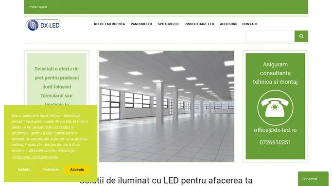 www.dx-led.ro - Solutii de iluminat led