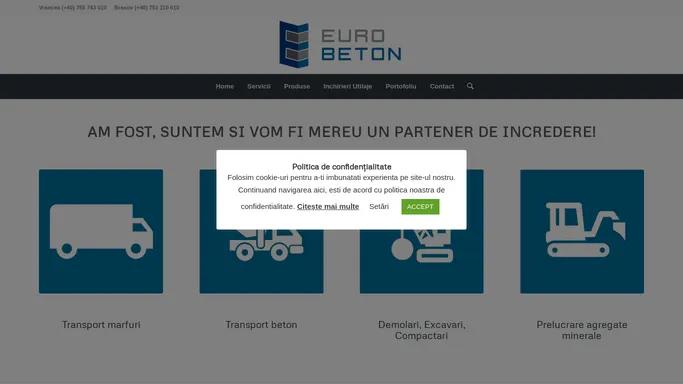 Euro Beton – Pentru Totdeauna