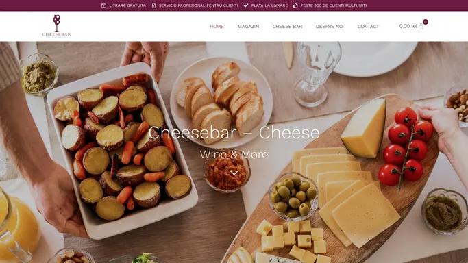 Cheese Bar – Cheese, Wine & More