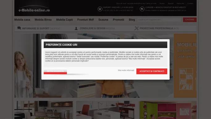 e-Mobila-online.ro - Mobila la Comanda | Mobilier Casa si Birou