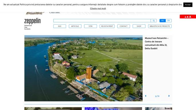 e-zeppelin.ro - site-ul revistei zeppelin