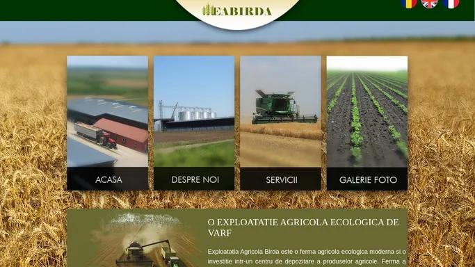 Exploatatia Agricola Birda - ferma produse ecologice