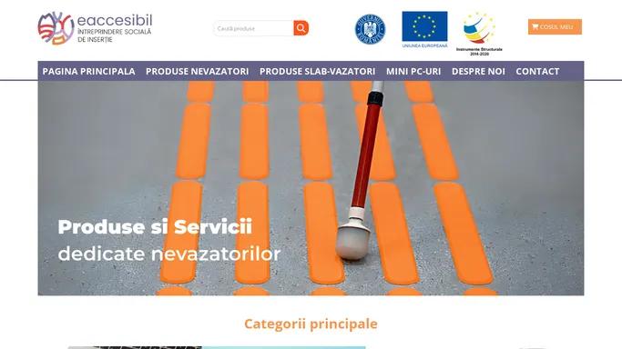 eAccesibil - Magazin pentru nevazatori