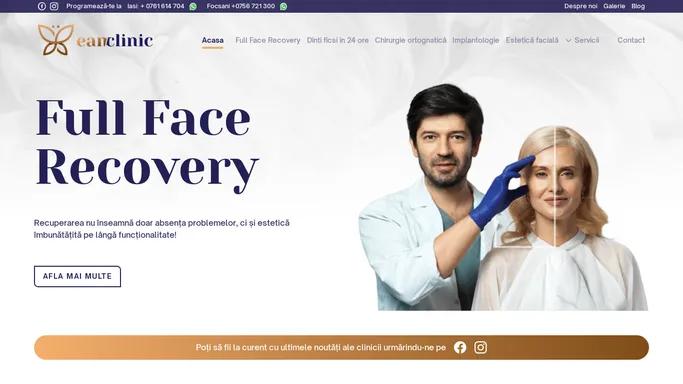 Clinica Implantologie Iasi - Full Face Recovery | Ean Clinic