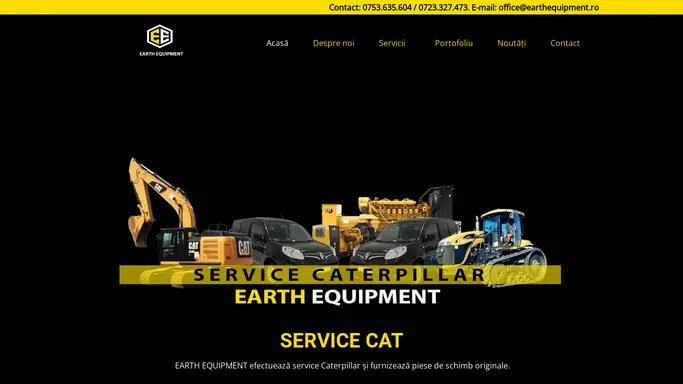 Service Caterpillar | EARTH EQUIPMENT