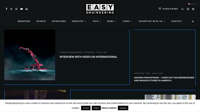 Easy Engineering Magazine International – Global news & latest in professional industrial tech