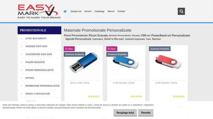 Promotionale Personalizate | Easy Mark