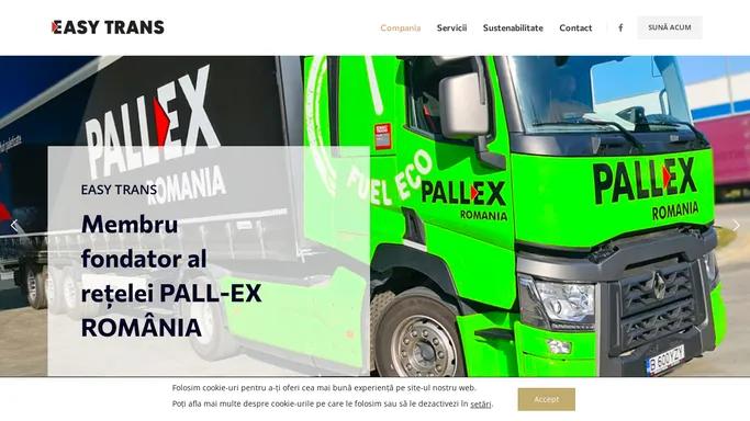 Easy Trans - Membru fondator al retelei PALL-EX ROMANIA