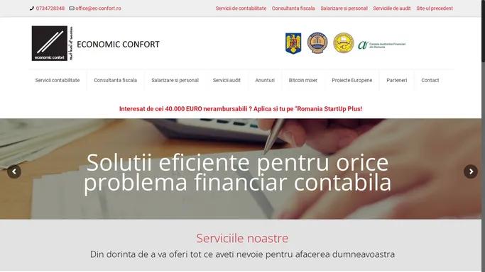 Economic Confort – Servicii de consultanta Fiscala