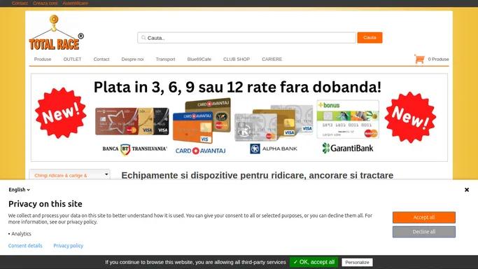 Magazin online echipamente de ridicare | Total Race Romania