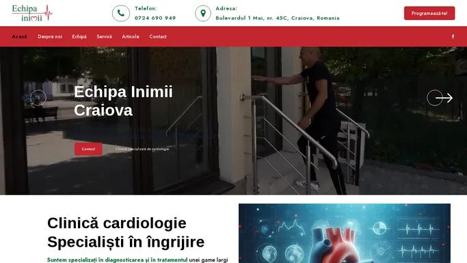 Clinica cardiologie - Impreuna pentru o inima sanatoasa