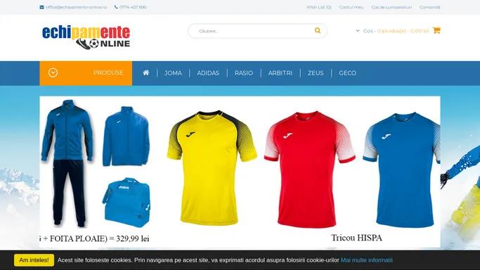 Echipamente Online - produse JOMA, echipamente fotbal