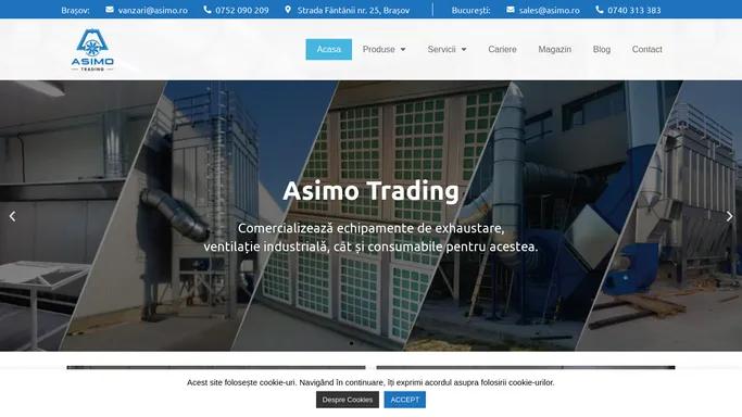 Solutii Inovative pentru Exhaustare si Ventilatie Industriala | Asimo Trading