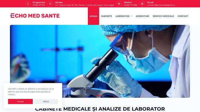 Analize medicale - Clinica Curtea de Arges