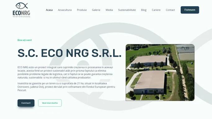 ECO NRG – Crestere si procesare peste romanesc