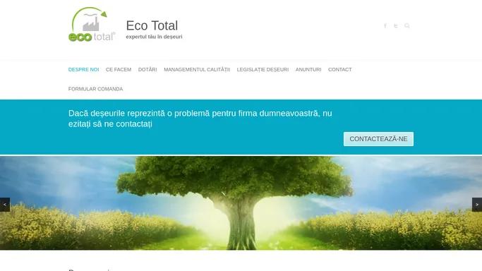 Eco Total - colectare deseuri Craiova