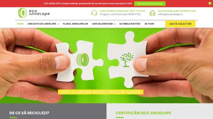 - ECO ANVELOPE S.A. - Societate de Gestiune a Fluxului Anvelopelor Uzate