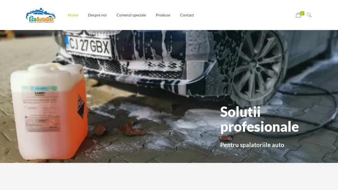 Ecoautodet – Echipamente si detergenti pentru splatorii auto