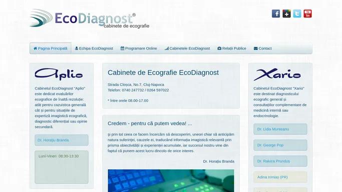 EcoDiagnost - Cabinete de Ecografie Cluj-Napoca