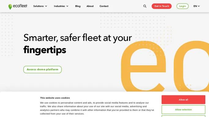 Smarter, safer fleet at your fingertips