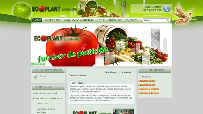 Ecoplant Profesional - :: ECOPLANT PROFESIONAL ::