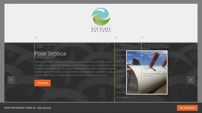 Fose septice - Eco Plast Galvano Srl