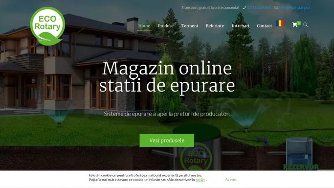 Home - Eco Rotary - magazin online statii de epurare