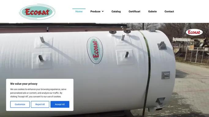 Ecosat – Produse din fibra de sticla