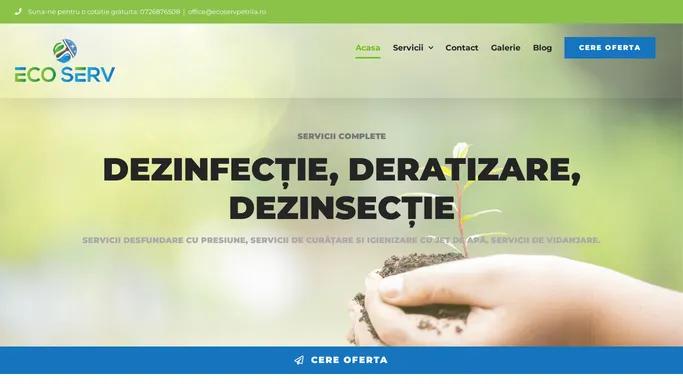 Eco Serv Petrila – Dezinfectie, Deratizare, Dezinsectie & Vidanjare