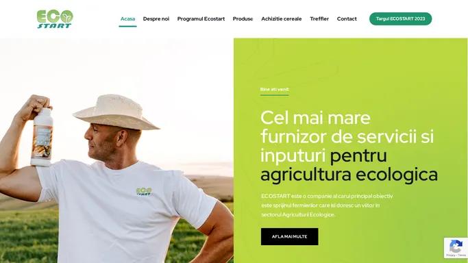 ECO Start | Agricultura ecologica