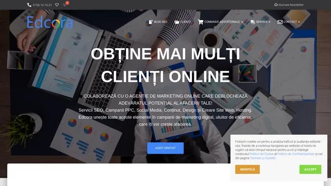 Edcora - Agentie Marketing Online