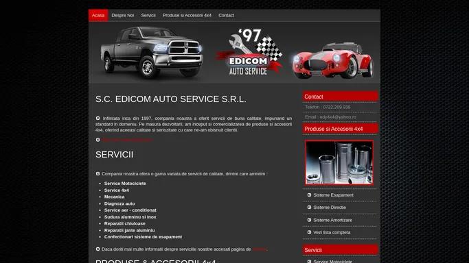 EDICOM Auto Service - Service auto profesional