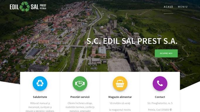 Edil Sal Prest – Petrila