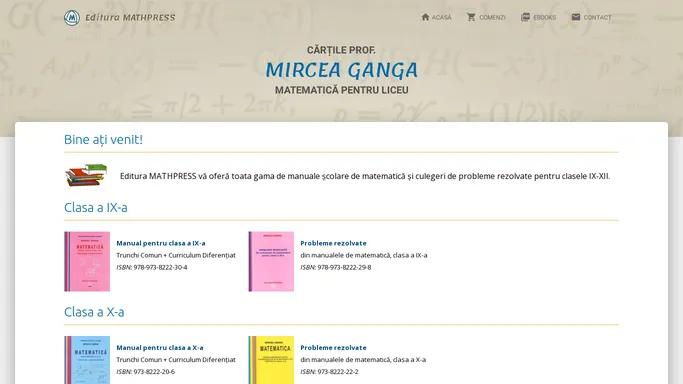 Editura MATHPRESS - Bine ati venit!