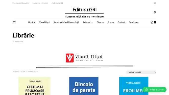 Librarie - Editura GRI