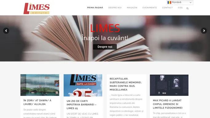 Editura Limes | Site-ul oficial al Editurii Limes, Cluj, Romania