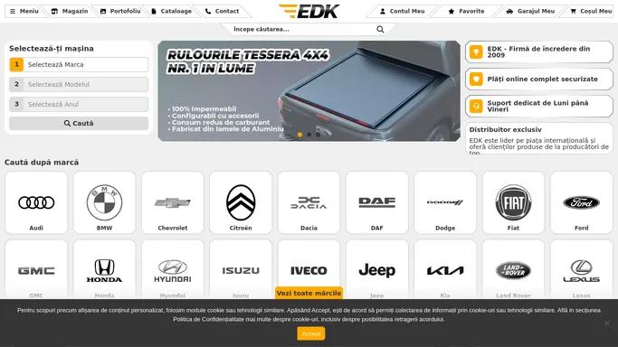 EDK - Accesorii Premium Pick-up, SUV, VAN, TIR