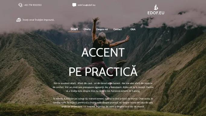 EDOF.eu – EDOF.eu – metoda cea mai eficienta in training