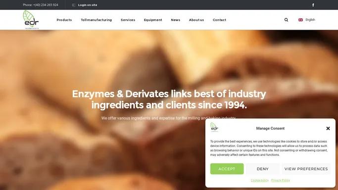 Home - Enzymes & Derivates