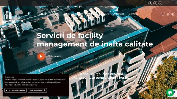 EFMS – Servicii de facility management