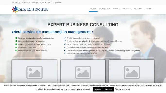 EXPERT BUSINESS CONSULTING Constanta membra a EXPERT GROUP CONSULTING